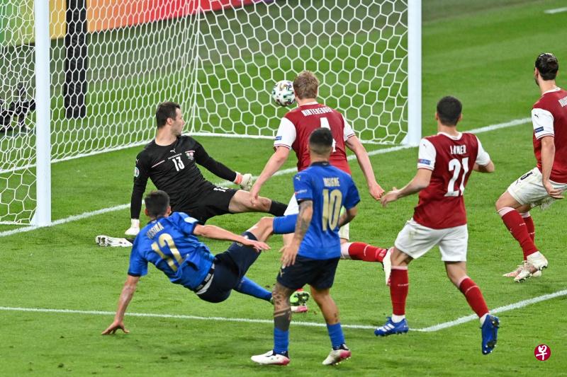 意大利成功晋级，在狭窄胜局中胜出